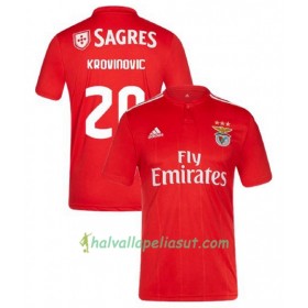 Jalkapallo Pelipaidat Benfica Filip Krovinovic 20 Kotipaita 2018-2019 Lyhythihainen